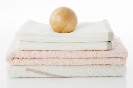 Clean towelsの写真素材