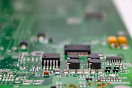 Complex electronic circuits in computers