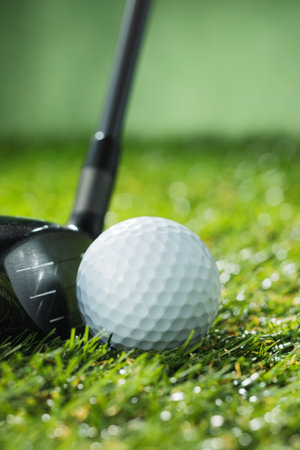 Golf images, golf balls and golf clubsの写真素材