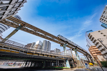The city of Tokyo with its huge buildings