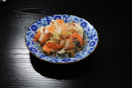 Nanban pickled small horse mackerelの写真素材