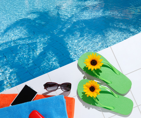 Image of the resort poolside