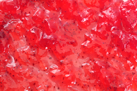 background o fStrawberries jamの写真素材