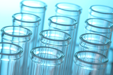 laboratory test tubesの写真素材