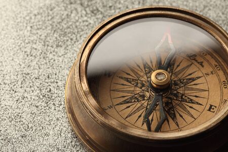 BRASS COMPASSの写真素材