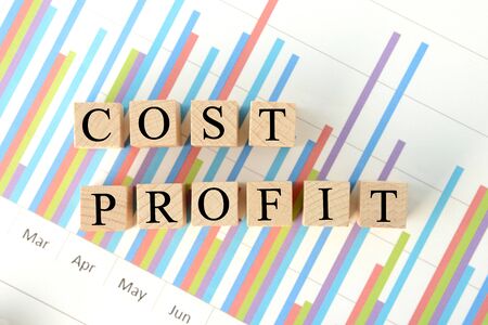 Cost and Profitの写真素材