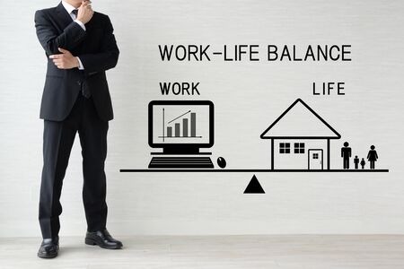 Work-life balance imageの写真素材