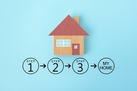 Process to my homeの写真素材