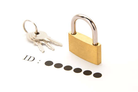 Image of personal information protectionの写真素材