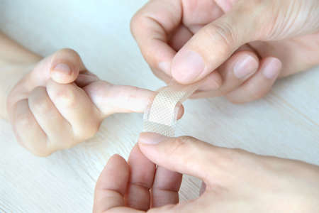 Child Injury Careの写真素材