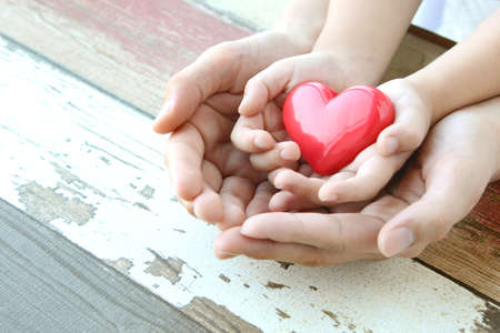 Image of parent-child bondの写真素材