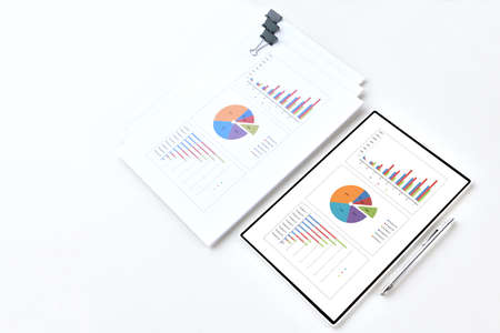 Digitization of materials and documents and paperless imagesの写真素材