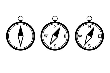 Various compass icon setのイラスト素材