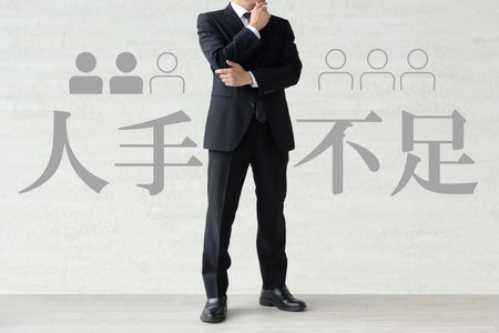 Image of a man in a suitの写真素材
