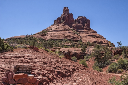 Bell Rock in Sedona USAの写真素材