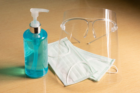 The corona virus is dangerous for humans.の写真素材