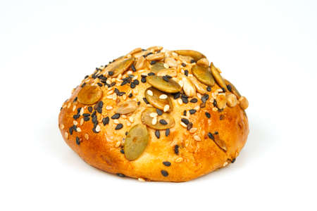 Whole wheat bread has a high nutritional value.の写真素材