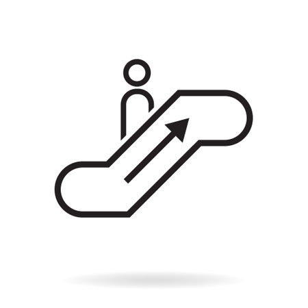 stairs icon vector design template.のイラスト素材