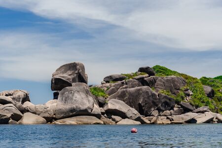 Amazing view of Similan Island, Thailand.の写真素材