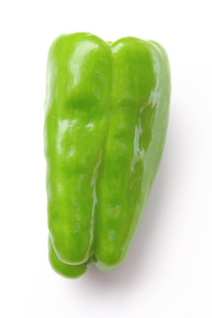 A green pepperの写真素材