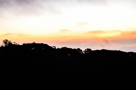 The sun rise in the morning.の写真素材