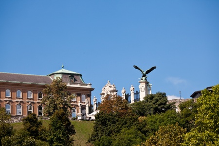 castle hill, budapest, hungaryの写真素材