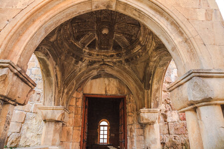 Inside The Gelati Monastery Complex near Kutaisi, Georgiaのeditorial素材