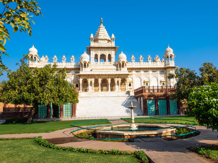 Mausoleum of Maharaja Jaswant Sing II in Jodhpur, Rajasthan, Indiaのeditorial素材