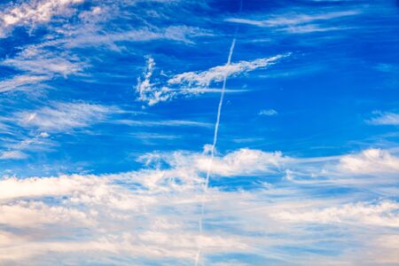 Cloudscape in the sky  using as background.