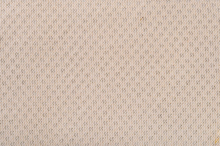 Closeup texture of back side of light brown laundry bag, background.の写真素材