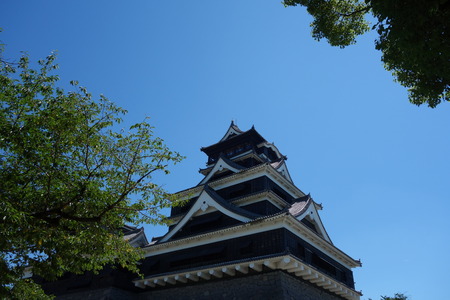 Kumamoto castleのeditorial素材