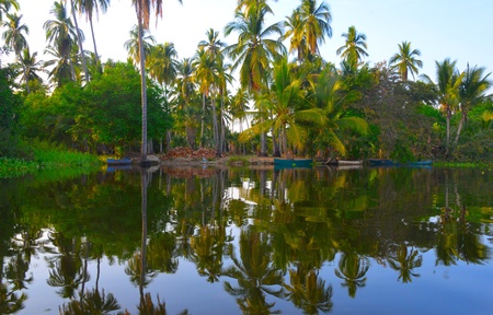 Lakeside View in Atoyac, Mexico