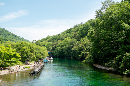 Chitose Riverの写真素材