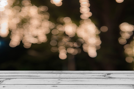 Blur bokeh from the lights at night.の写真素材