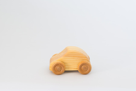 Wooden carの写真素材