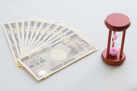 Time is money...の写真素材