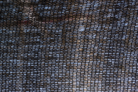 The texture of the old ship stretched mesh