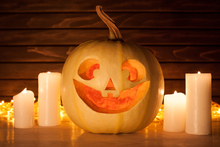 Halloween pumpkinの写真素材