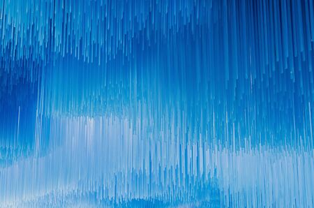 Texture of numerous colored lines. Background of luminous lines. Abstract picture of repeating lines...