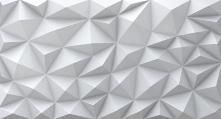 White abstract geometric backgroundの写真素材