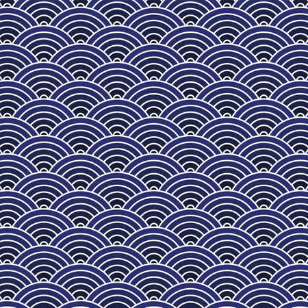 circles pattern background. Japanese simple rounded background pattern for textile, paper, wrapping, ceramic, web and etc. Noble and discreet style for man clothes and dress pattern.のイラスト素材