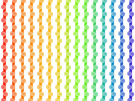  pattern of vertical stripesのイラスト素材