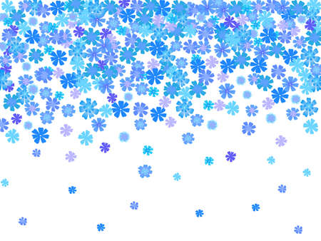 bright floral background. illustrationのイラスト素材