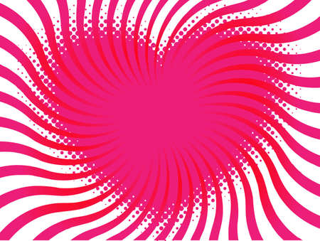 contour heart of halftone elementsのイラスト素材