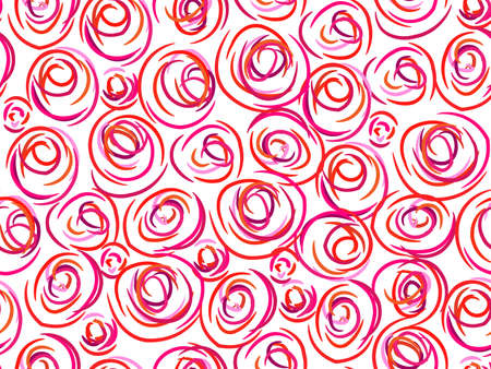 floral seamless pattern. illustrationのイラスト素材