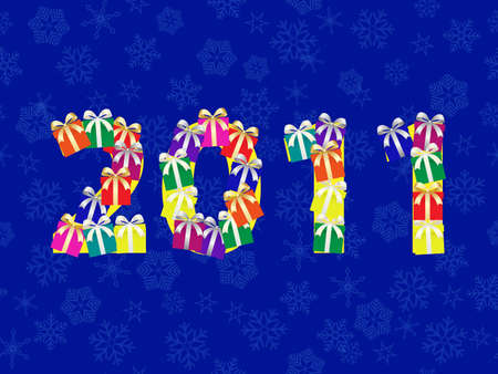 date of the new year of gifts boxes