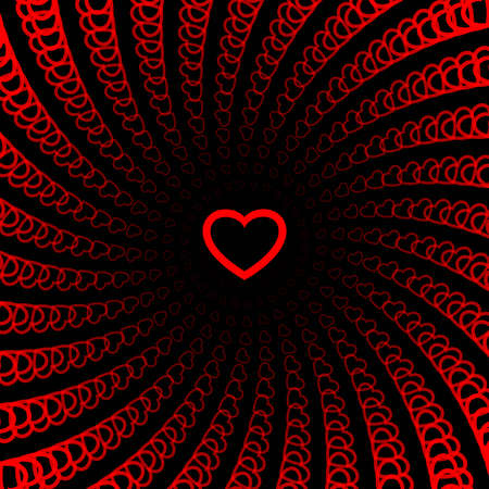 hearts background.のイラスト素材