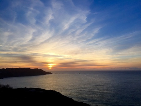 Sunset in San Franciscoの素材