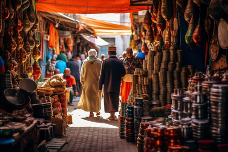View of unknowns Nepali people walking between Durbar square and Thamel district in Kathmandu in the afternoonの素材