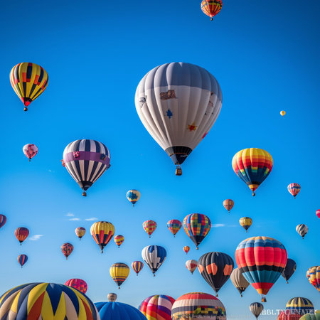 Hot air balloons festival in Chiang Mai, Thailand.の素材